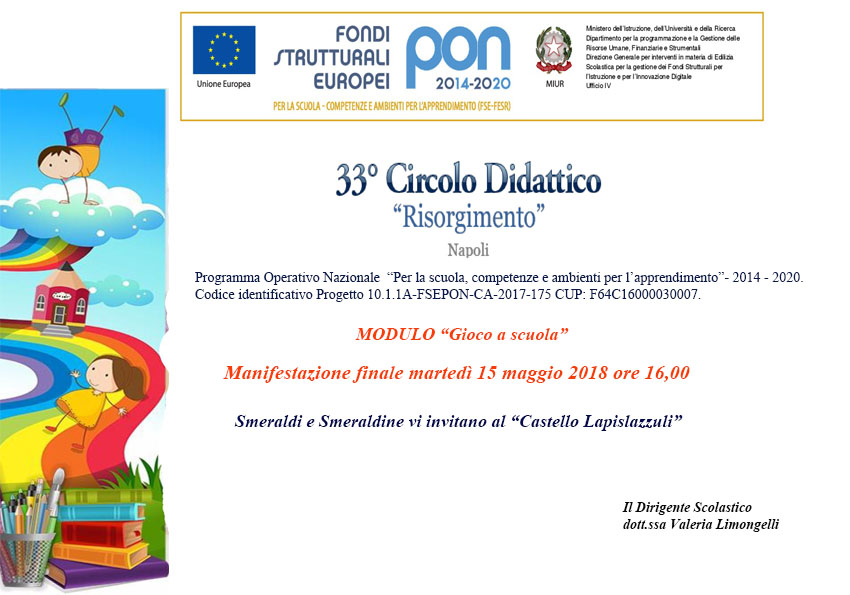 Manifestazione finale PON 